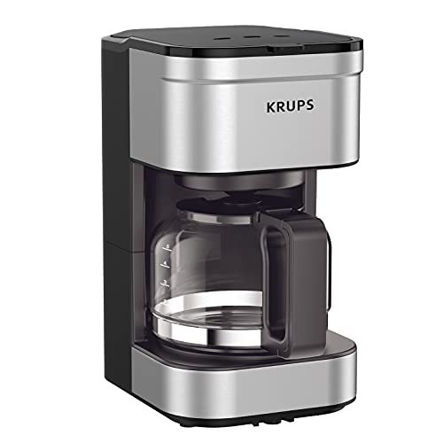 Simplified KRUPS 5 Cup Coffee Maker with Cold Brew Function
