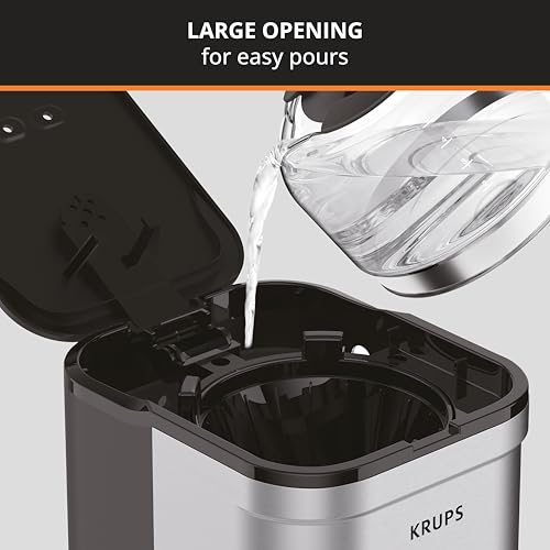 Simplified KRUPS 5 Cup Coffee Maker with Cold Brew Function